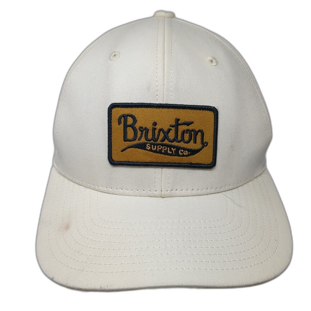 Brixton Supply Co. Patch Snapback Hat Solid Beige… - image 1